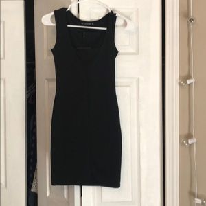 Black cocktail dress